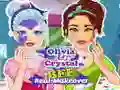 Crystal and Olivia BFF Real Makeover — free online game