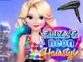 Eliza's Neon Hairstyle — free online game