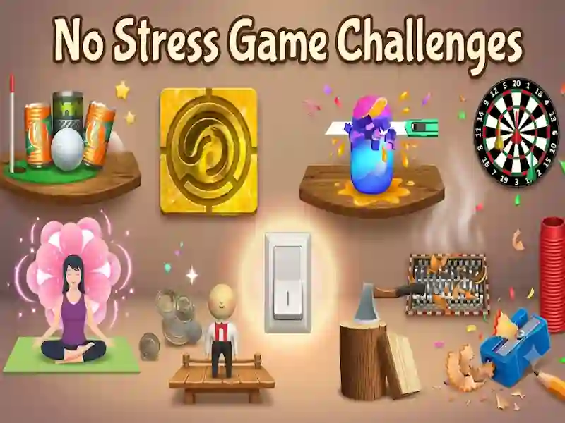 No Stress Game Challenges — free online game