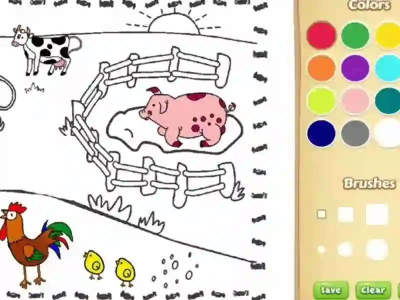 Farming Coloring Book For Kids — free online game