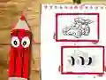 Back To School Cars Coloring Book — free online game