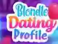 Blondie Dating Profile — free online game
