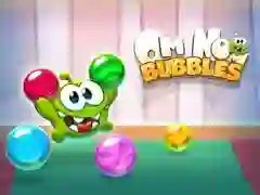 Om Nom Bubbles — free online game