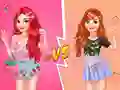 Princesses Fruity Print Fun Challenge — free online game