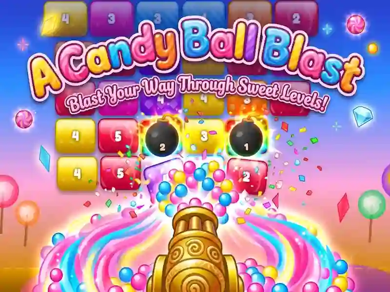 Candy Ball Blast — free online game