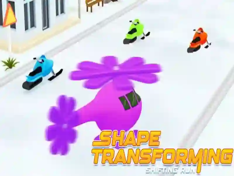 Shape Transforming: Shifting Run — free online game