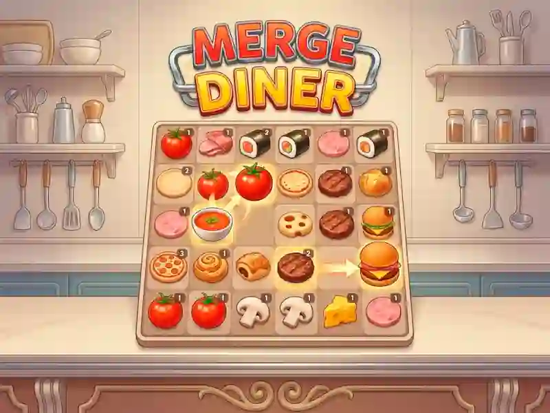 Merge Diner — free online game