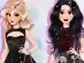 Mchezo Princess Iceskates Winter Dress Up online