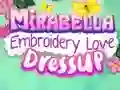 Spel Mirabella Embroidery Love Dress Up aanlyn