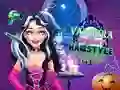 Trò chơi Vampira Spooky Hairstyle Challenge trực tuyến