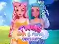 Twins Sun & Moon Dressup — free online game