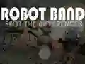 Robot Band Find the differences — free online game