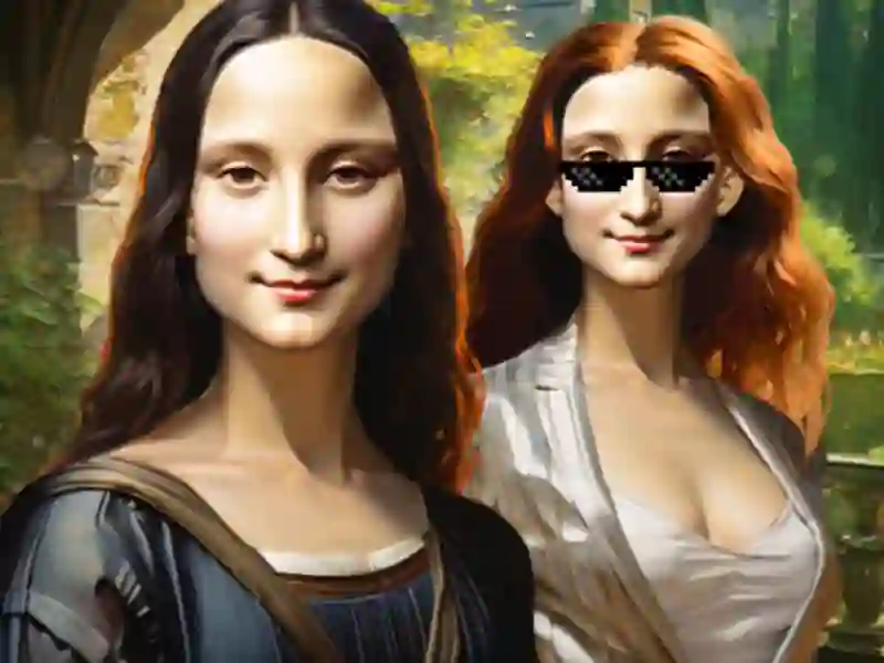 Mona Lisa Fashion Experiments — free online game