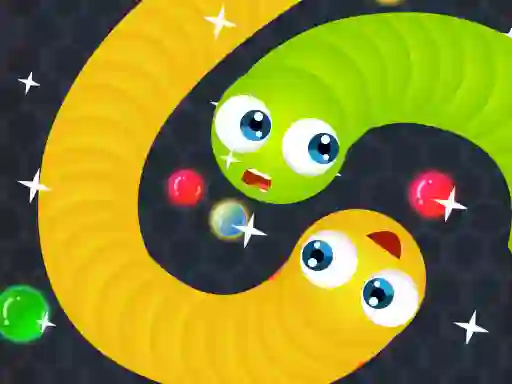 Гульня Slither.io  онлайн