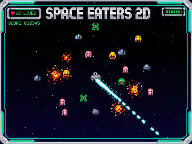 Space Eaters 2D — free online game