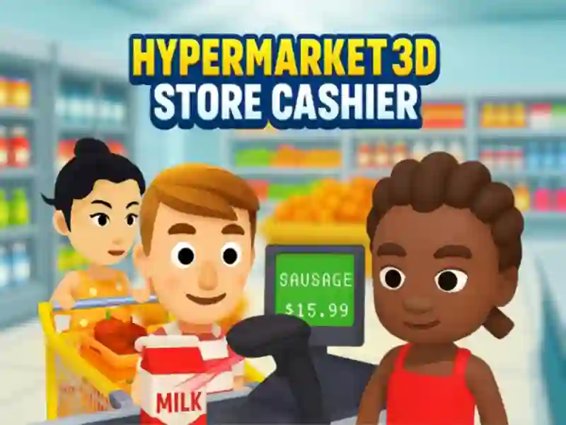 Hypermarket 3D: Store Cashier — free online game