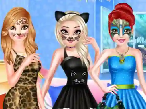 Princess Animal Style Fashion Party — free online game
