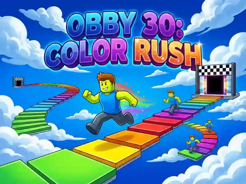 Obby 30: Color Rush — free online game