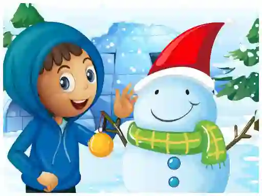 Jwèt Xmas jigsaw deluxe sou entènèt