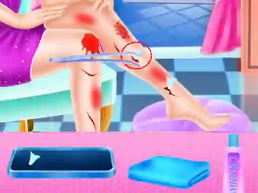 Anna Bike Accident Love — free online game