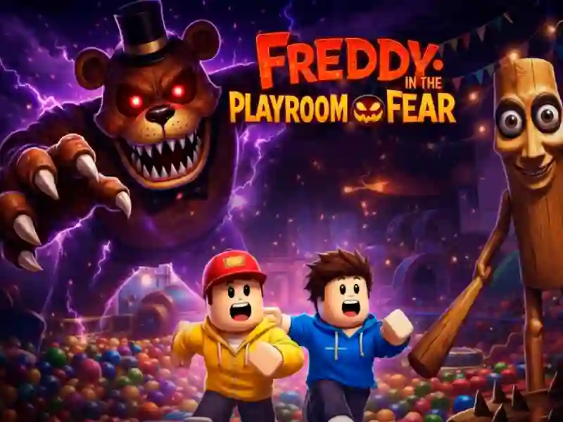 Freddy at Playroom of Fear — free online game