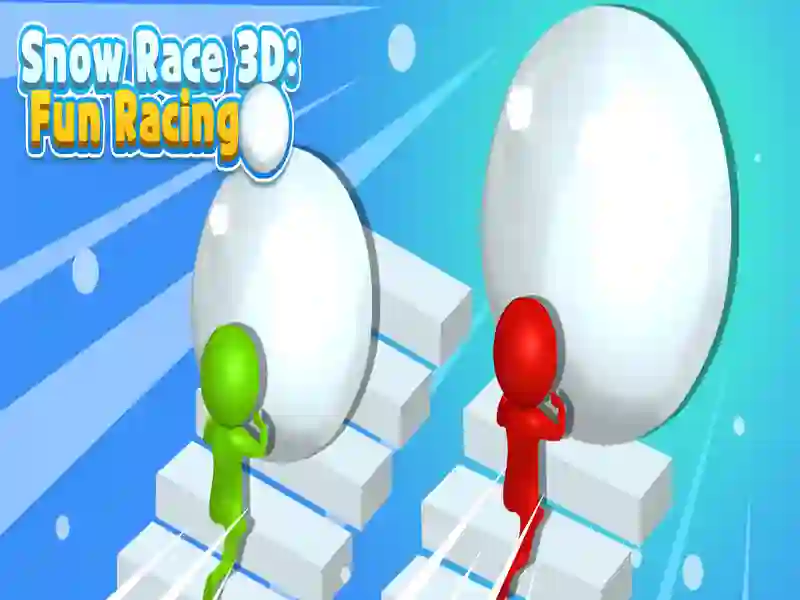 Snow Race 3d Fun Racing — free online game