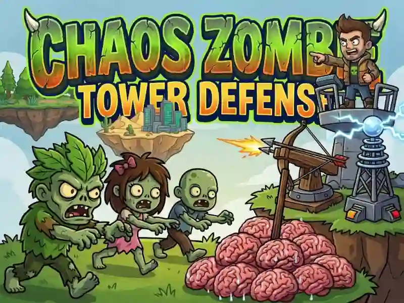 Chaos Zombie Tower Defense — free online game