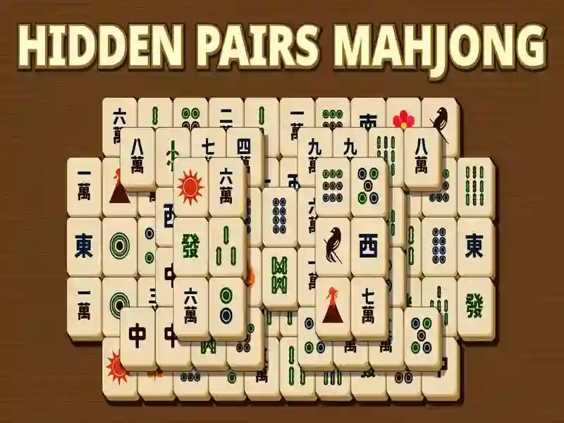 Hidden Pairs Mahjong — free online game
