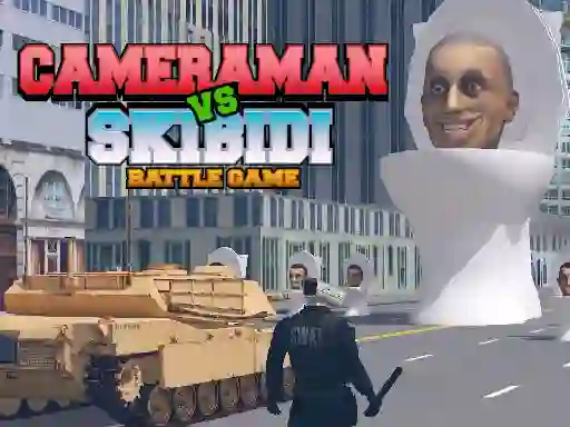 Cameraman vs Skibidi Battle Game — free online game