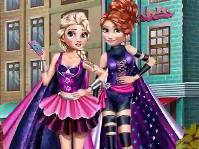 Superhero Spring Princess Dress Up — لعبة مجانية اون لاين