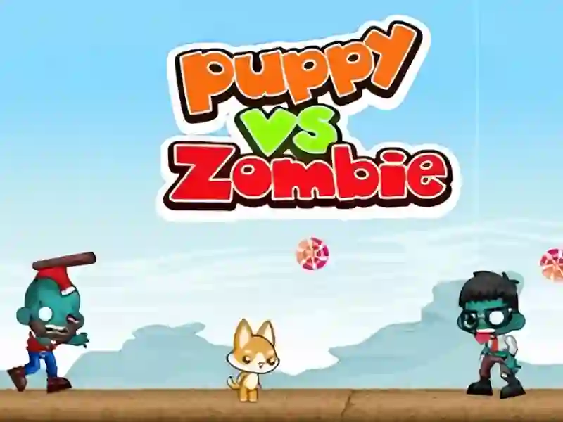 Puppy vs Zombie — free online game