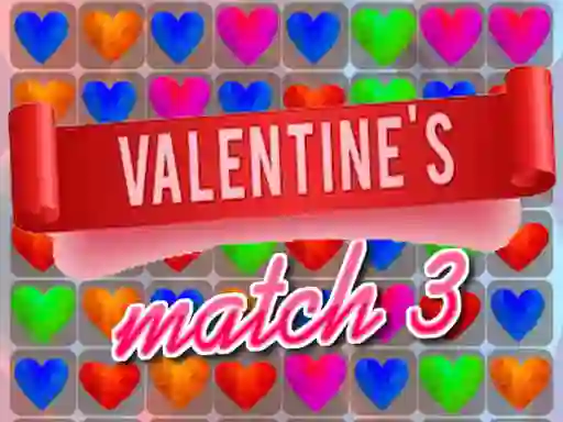 Valentine's Match 3 — free online game