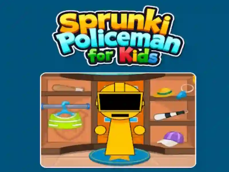 Sprunki Policeman For Kids — free online game