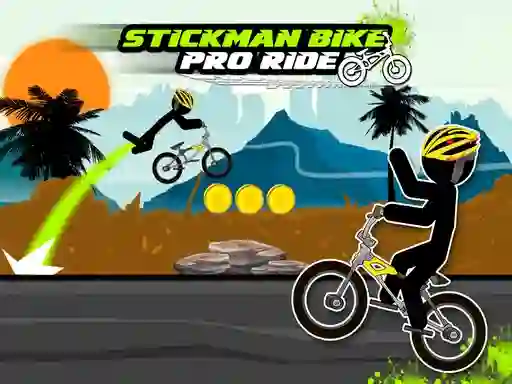 Stickman Bike Pro Ride — free online game