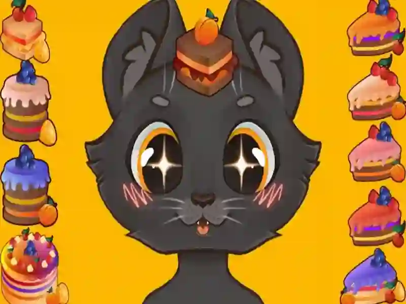 Sweet business of cats: cakes — free online game