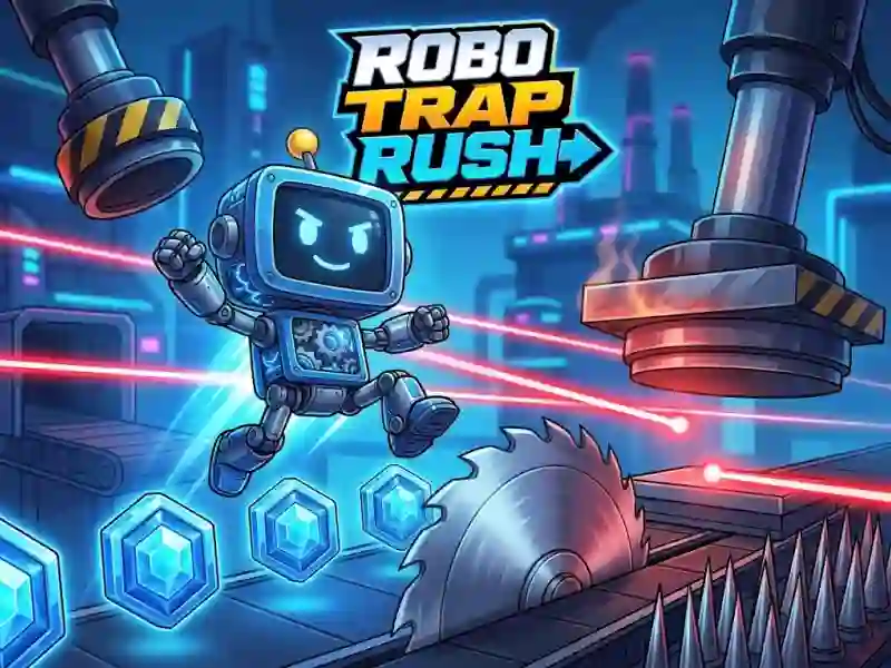 Robo Trap Rush — free online game