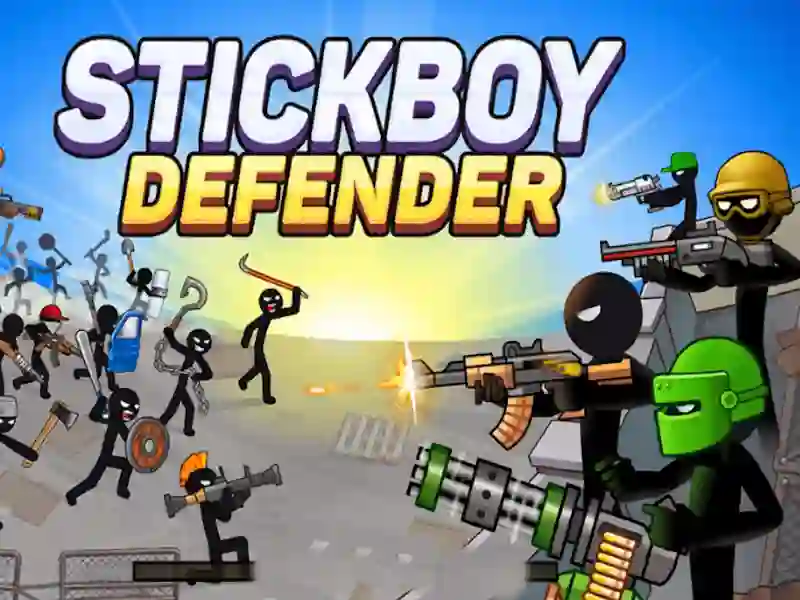 Stickboy Defender — free online game