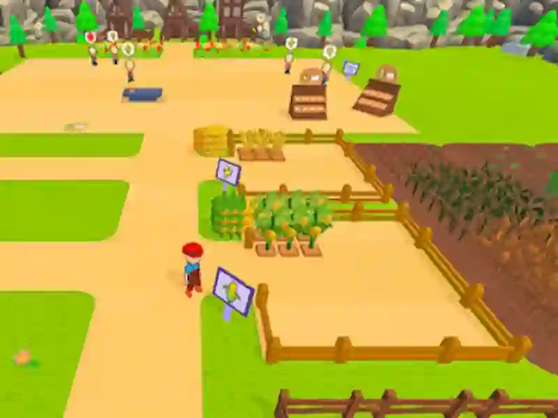 My Happy Farm Land Simulator — free online game