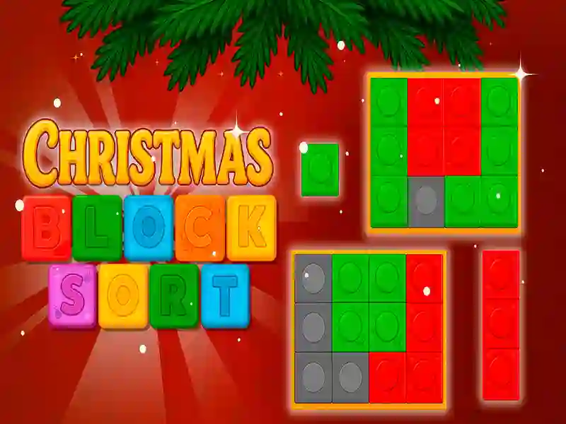 Christmas Blocks Sort — free online game