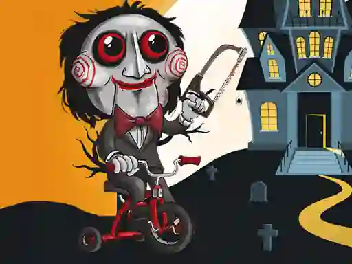 Scary Faces Jigsaw   — free online game