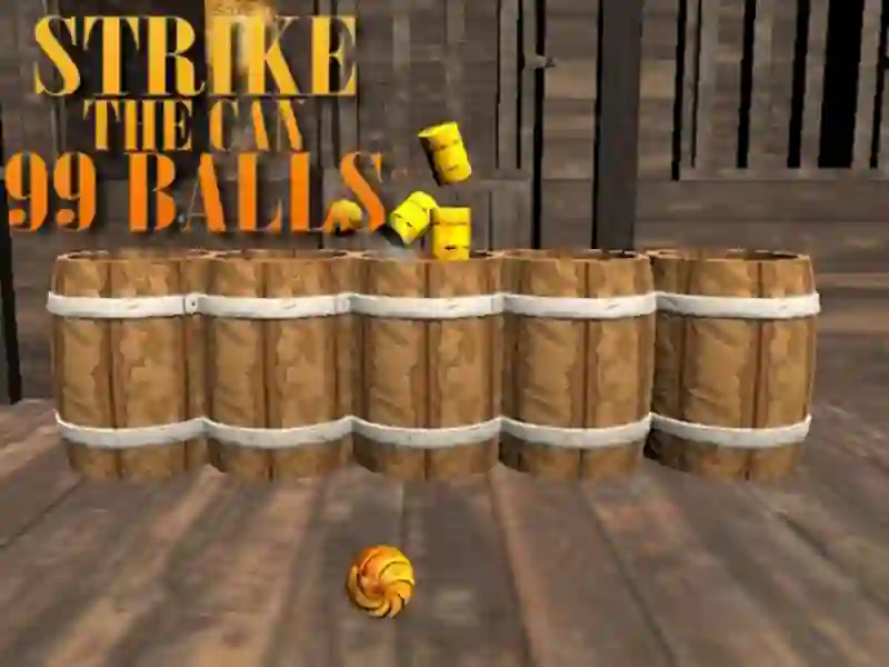 Strike The Can Game — free online game