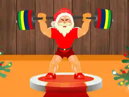 Gêm Santa Weightlifter ar-lein