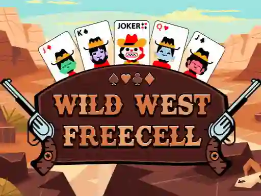 Wild West Freecell — bezmaksas tiešsaistes spēle