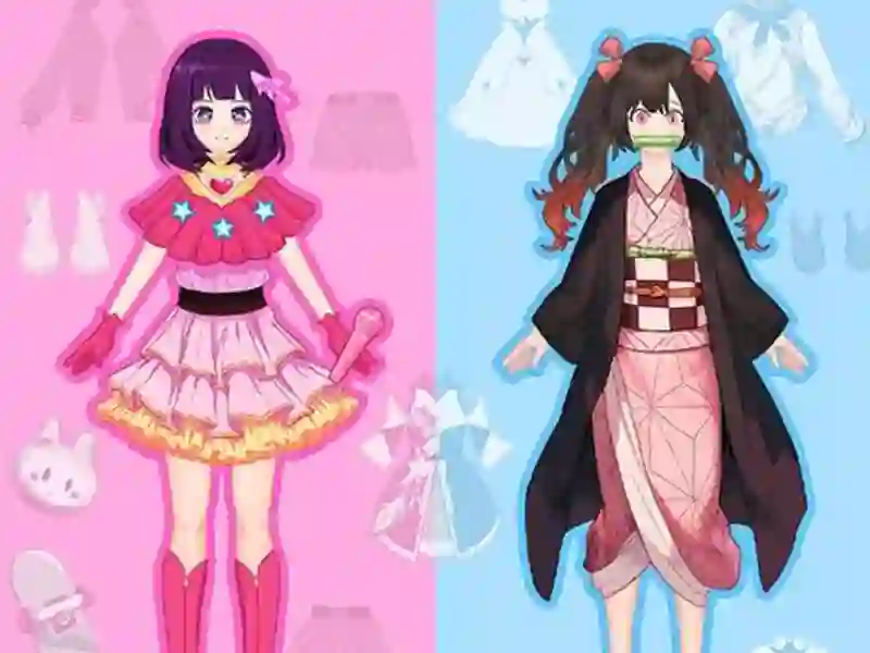 Anime Doll - DIY Cosplay Girl — free online game