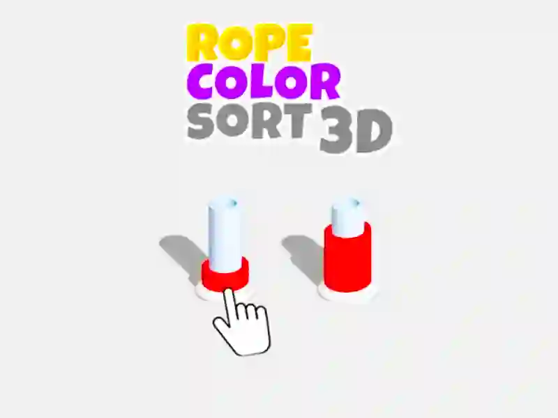 Rope Color Sort 3D — free online game