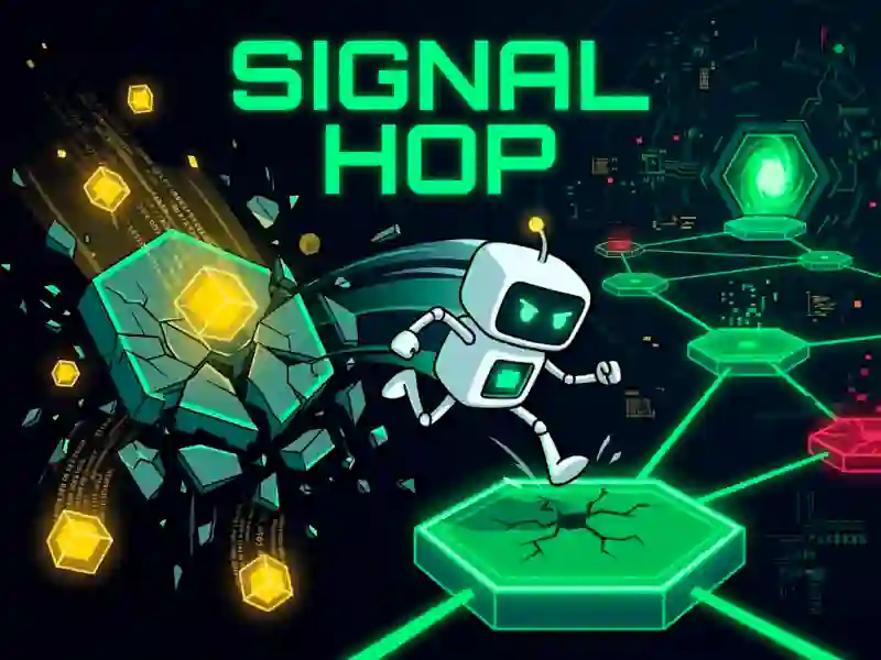 Signal Hop — free online game