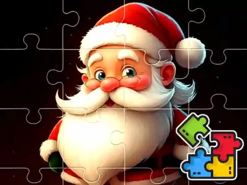 Christmas Puzzle With Santa — free online game