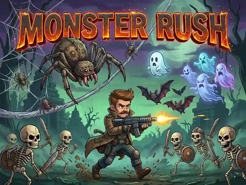 Monster Man Rush — free online game