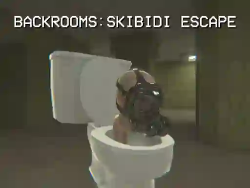 Гаме Backrooms: Skibidi Escape онлајн