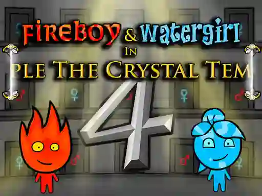Fireboy and Watergirl 4: Crystal Temple — free online game